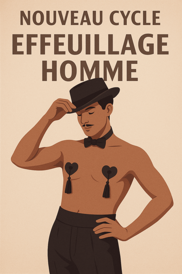 MERCREDIS 19H00-20H30 : CYCLE DE COURS EFFEUILLAGE HOMME SEPT-DEC 2025 